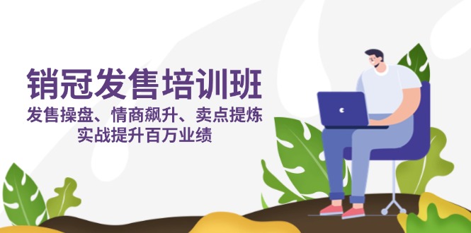 销冠 发售培训班：发售 操盘+情商 飙升+卖点 提炼，实战提升百万业绩-小鹏项目网
