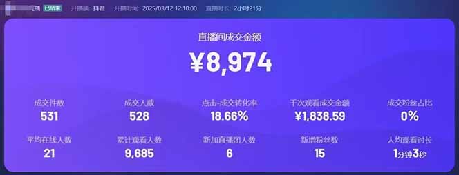 图片[2]-靠不露脸读稿子直播，日入5000+，普通人直播带货的新风口，抖音破价直…-小鹏项目网