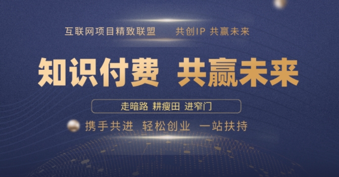 别人苦寻无果，为何他们靠知识付费卖项目 2025 年轻松年入100个?【揭秘】-小鹏项目网
