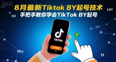 8月最新Tiktok搬运起号技术，手把手教你学会TikTok搬运起号-小鹏项目网