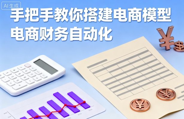 手把手教你搭建电商模型-电商财务自动化-小鹏项目网
