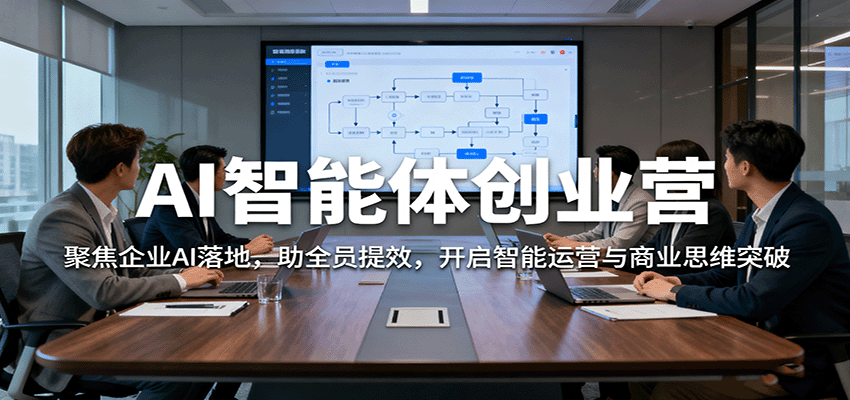 AI智能体创业营：聚焦企业AI落地，助全员提效，开启智能运营与商业思维突破-小鹏项目网