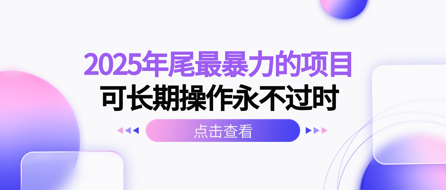 2025年尾最暴力的项目可长期操作永不过时-小鹏项目网