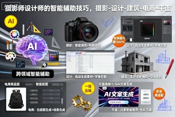 摄影师设计师的智能辅助技巧，摄影-设计-建筑-电商-平面-小鹏项目网