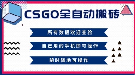 CSGO全自动搬砖，年底钱回家好项目，当天可拿到结果，新手小白轻松月入1W+【揭秘】-小鹏项目网