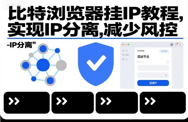 比特浏览器挂IP教程，实现IP分离，减少风控-小鹏项目网
