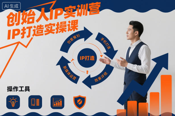 创始人IP实训营，IP打造实操课-小鹏项目网