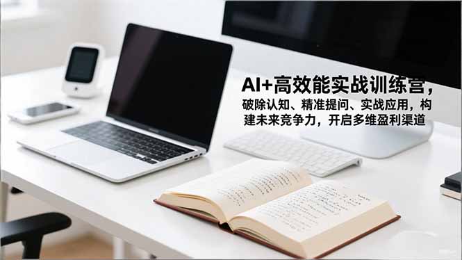 AI+高效能实战训练营，破除认知、精准提问、实战应用，构建未来竞争力，开启多维盈利渠道-小鹏项目网