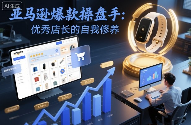 亚马逊爆款操盘手：优秀店长的自我修养-小鹏项目网