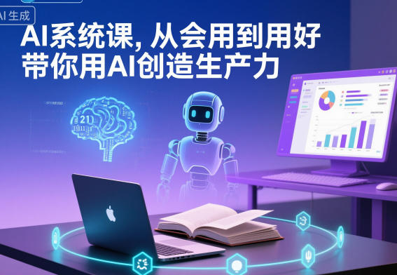 AI系统课，从会用到用好，带你用AI创造生产力-小鹏项目网