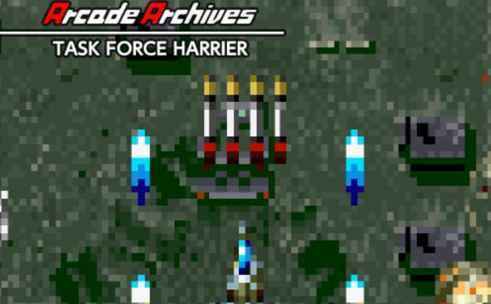 《街机档案：鹞鹰战机 Arcade Archives TASK FORCE HARRIER》Switch英文版NSP下载-小鹏项目网