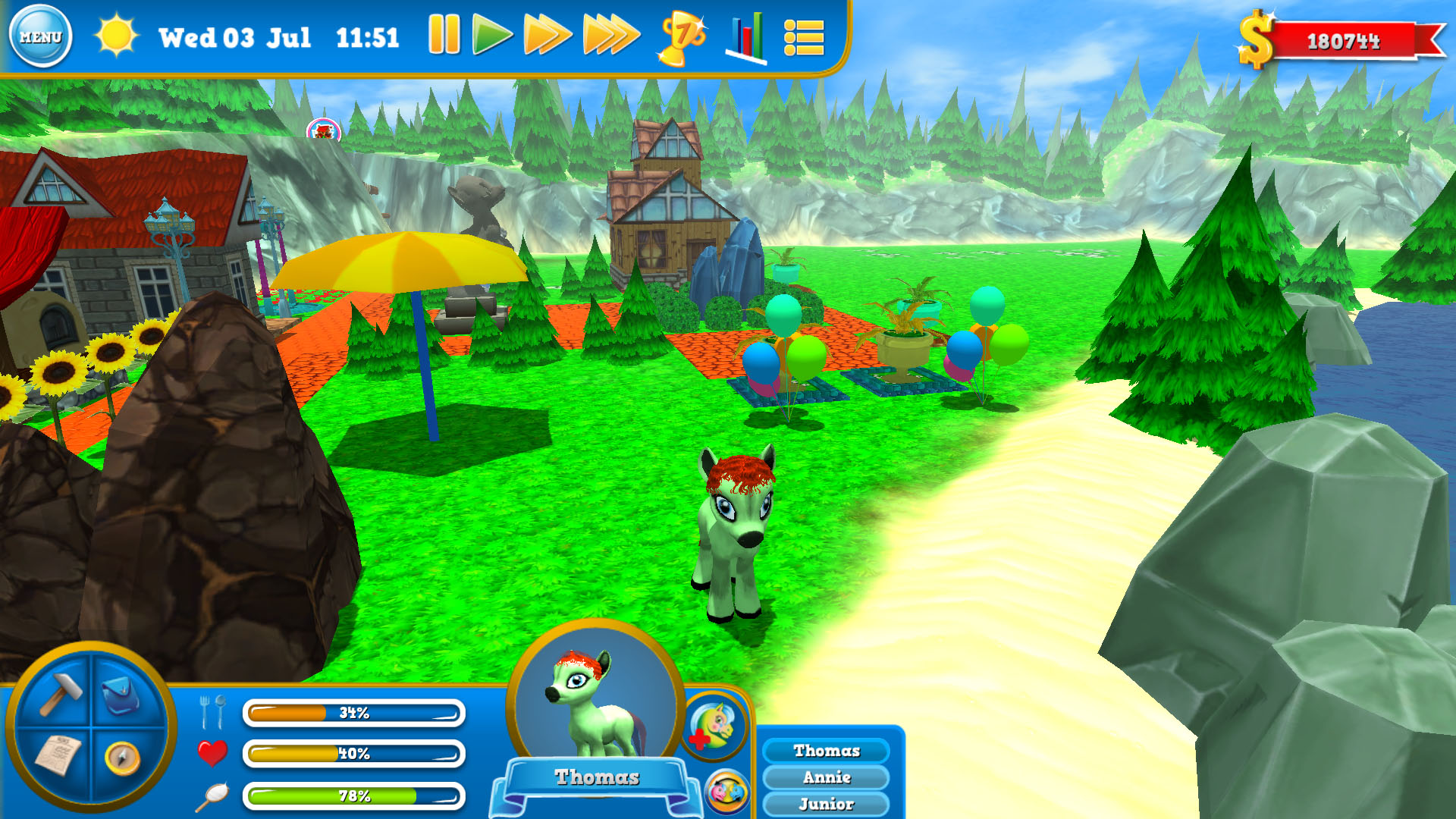 《小马世界3 Pony World 3》Switch英文版NSP下载-小鹏项目网