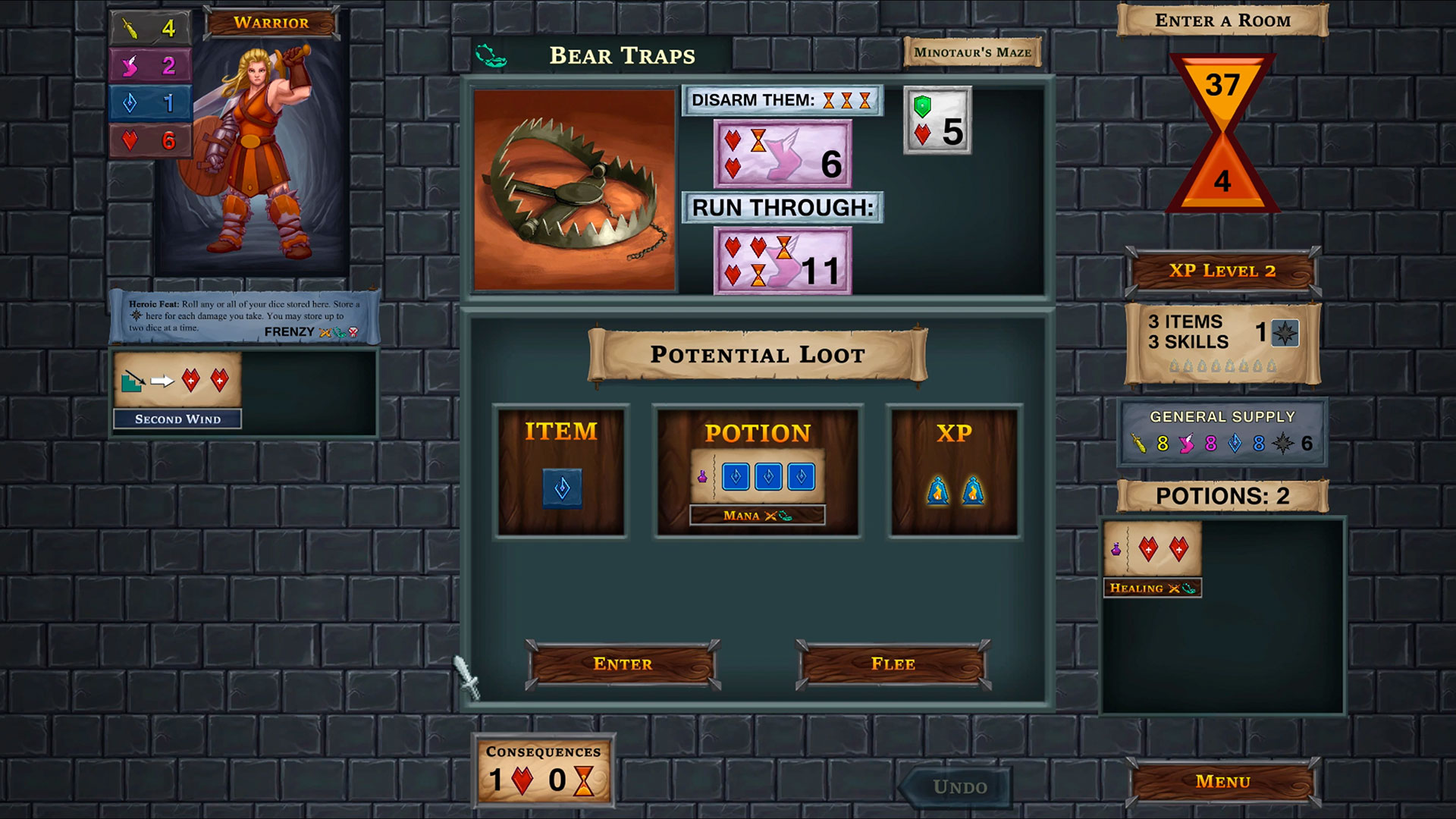 《单层地牢 One Deck Dungeon》Switch英文版NSP下载-小鹏项目网