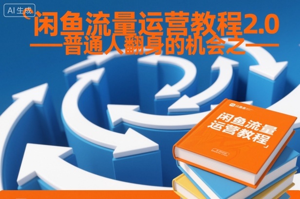 闲鱼流量运营教程2.0——普通人翻身的机会之一-小鹏项目网