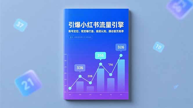 引爆小红书流量引擎，账号定位、视觉锤打造、底层认知，撬动首页推荐-小鹏项目网