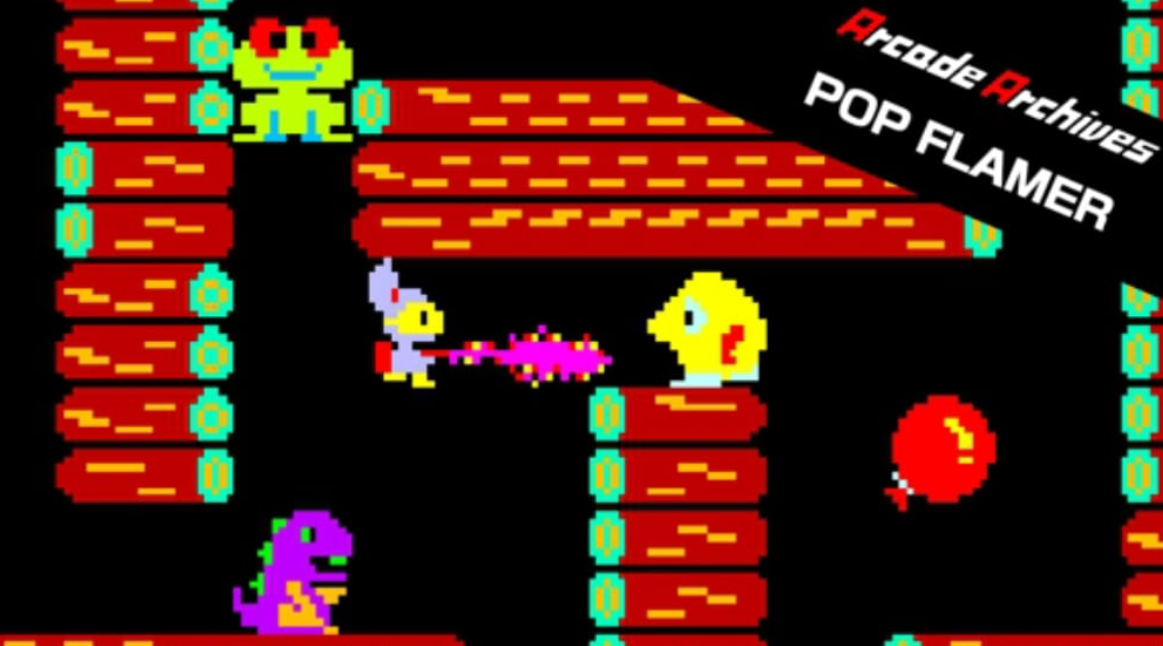 《街机：POP火焰 Arcade Archives POP FLAMER》Switch英文版NSP下载-小鹏项目网