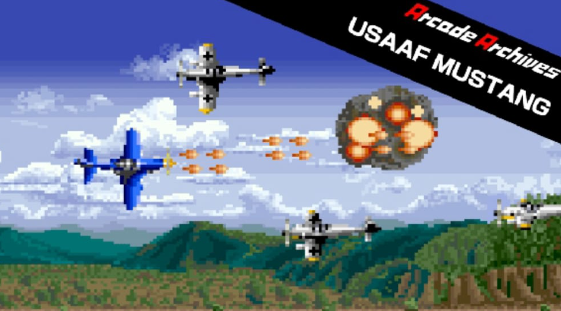 《街机：野马战机 Arcade Archives USAAF MUSTANG》Switch英文版NSP下载-小鹏项目网