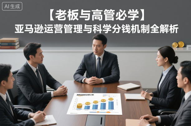 【老板与高管必学】亚马逊运营管理与科学分钱机制全解析-小鹏项目网