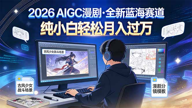 2026年全新蓝海赛道，纯小白轻松月入过万-小鹏项目网