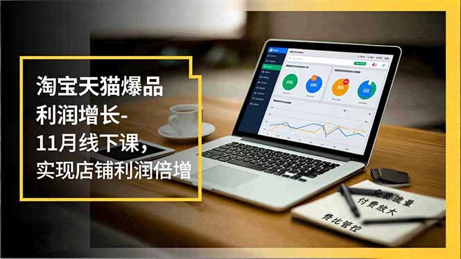 淘宝天猫爆品利润增长-11月线下课，免费流量、付费放大、费比管控，实现店铺利润倍增-小鹏项目网