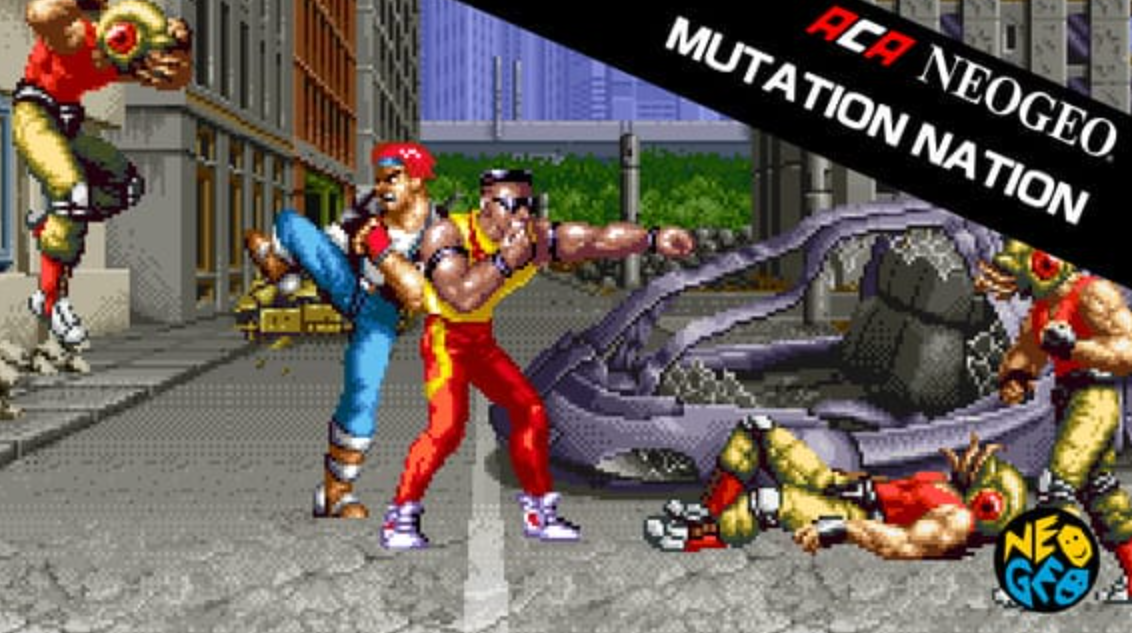 《街机：异变之路 ACA NEOGEO MUTATION NATION》Switch英日文版NSP下载-小鹏项目网