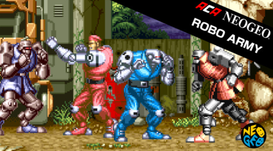 《街机：机甲神兵 ACA NEOGEO ROBO ARMY》Switch英日文版NSP下载-小鹏项目网