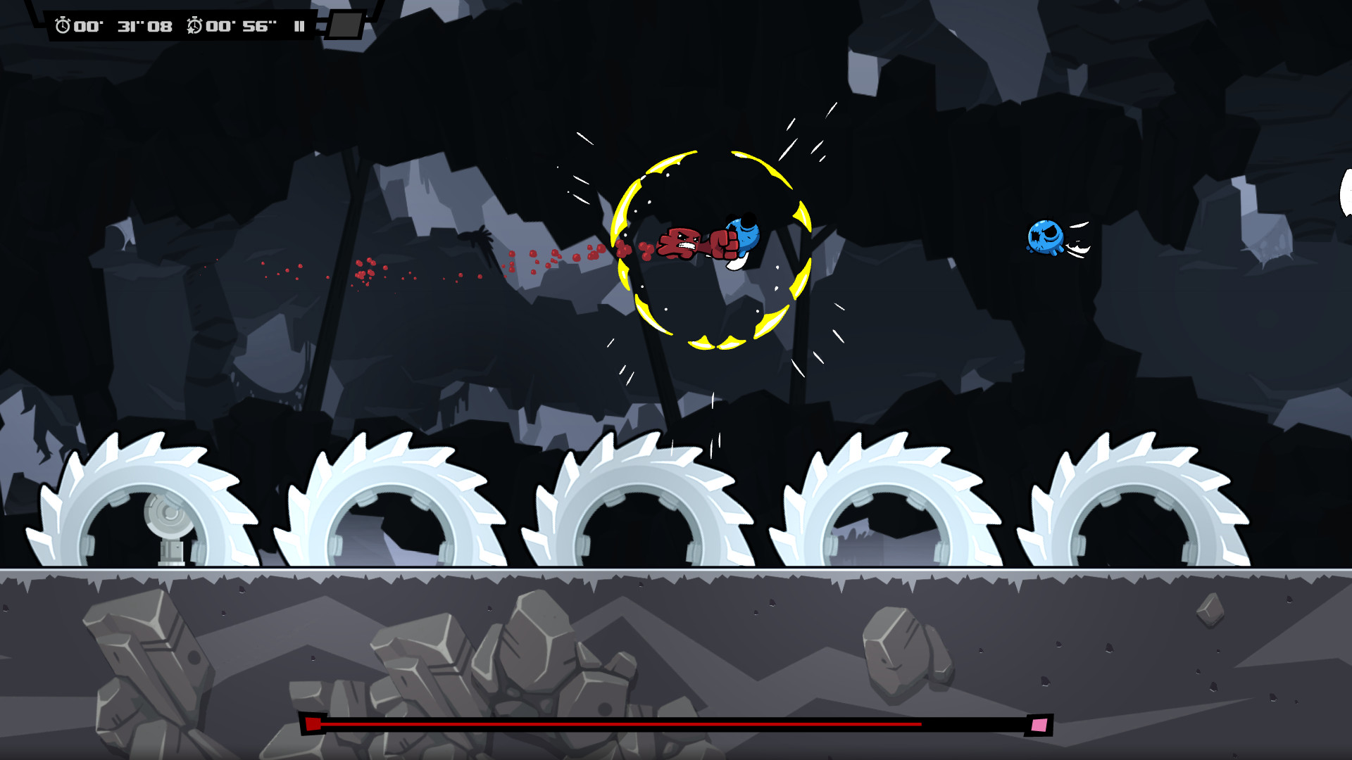 《超级食肉男孩：永无止境 Super Meat Boy Forever》Switch中文版NSZ下载 +v262144补丁-小鹏项目网