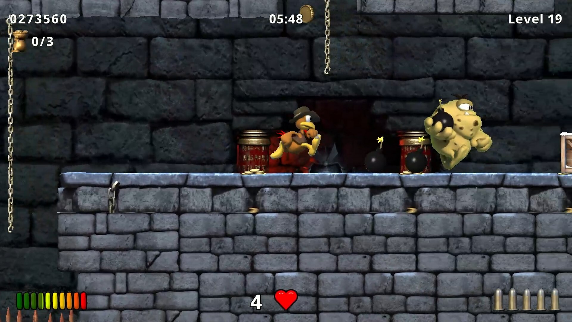 《怪鸡历险记 Moorhuhn Jump and Run Traps and Treasures》Switch英日文版NSZ下载-小鹏项目网
