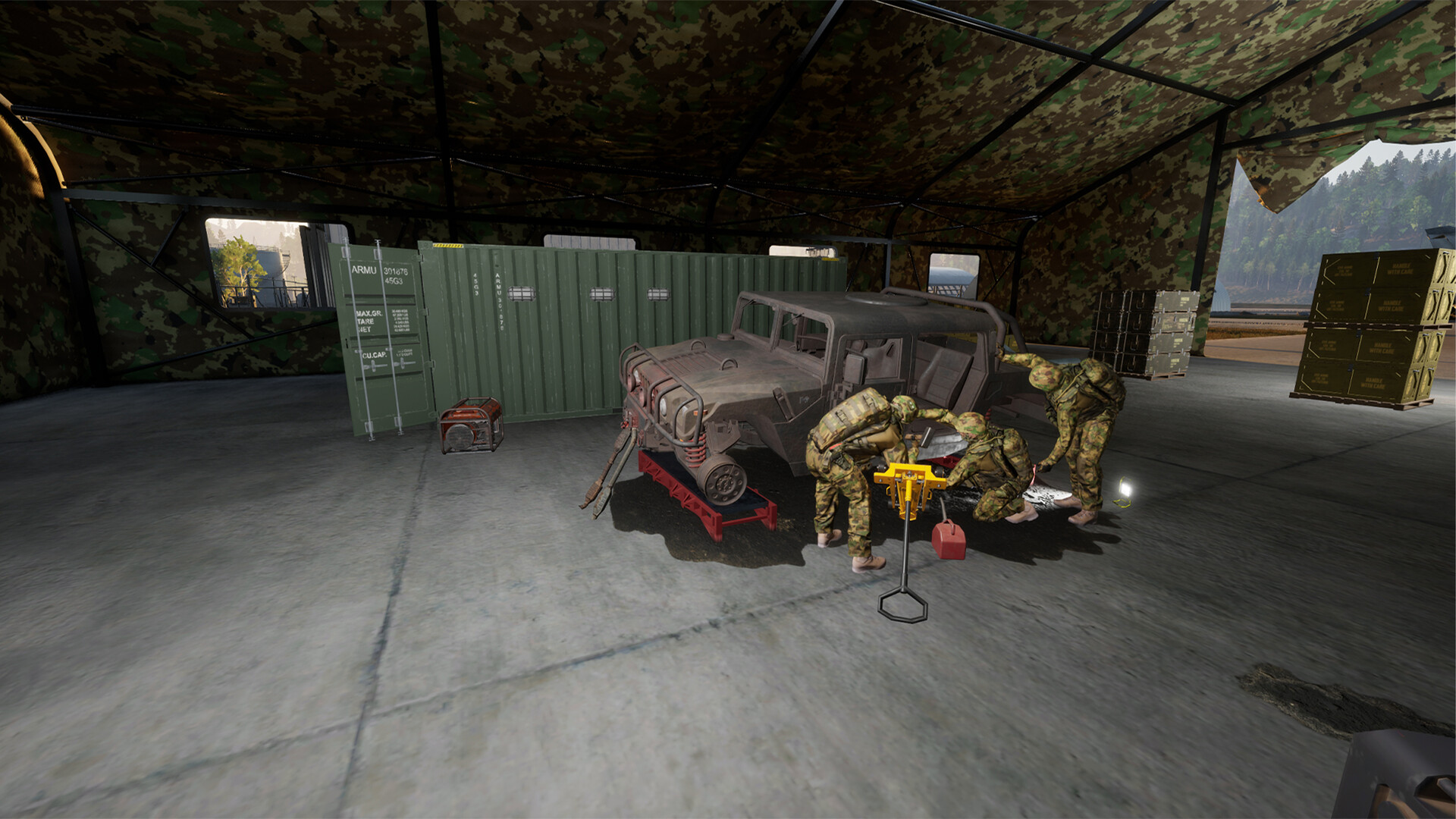 《军事物流模拟器/Military Logistics Simulator》PC中文版下载-含Build.21162363-小鹏项目网