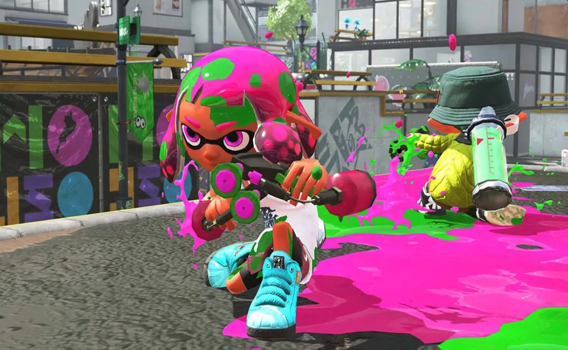 《喷射战士2 Splatoon 2》Switch英版英文NSP下载 – 含5.5.4补丁-小鹏项目网