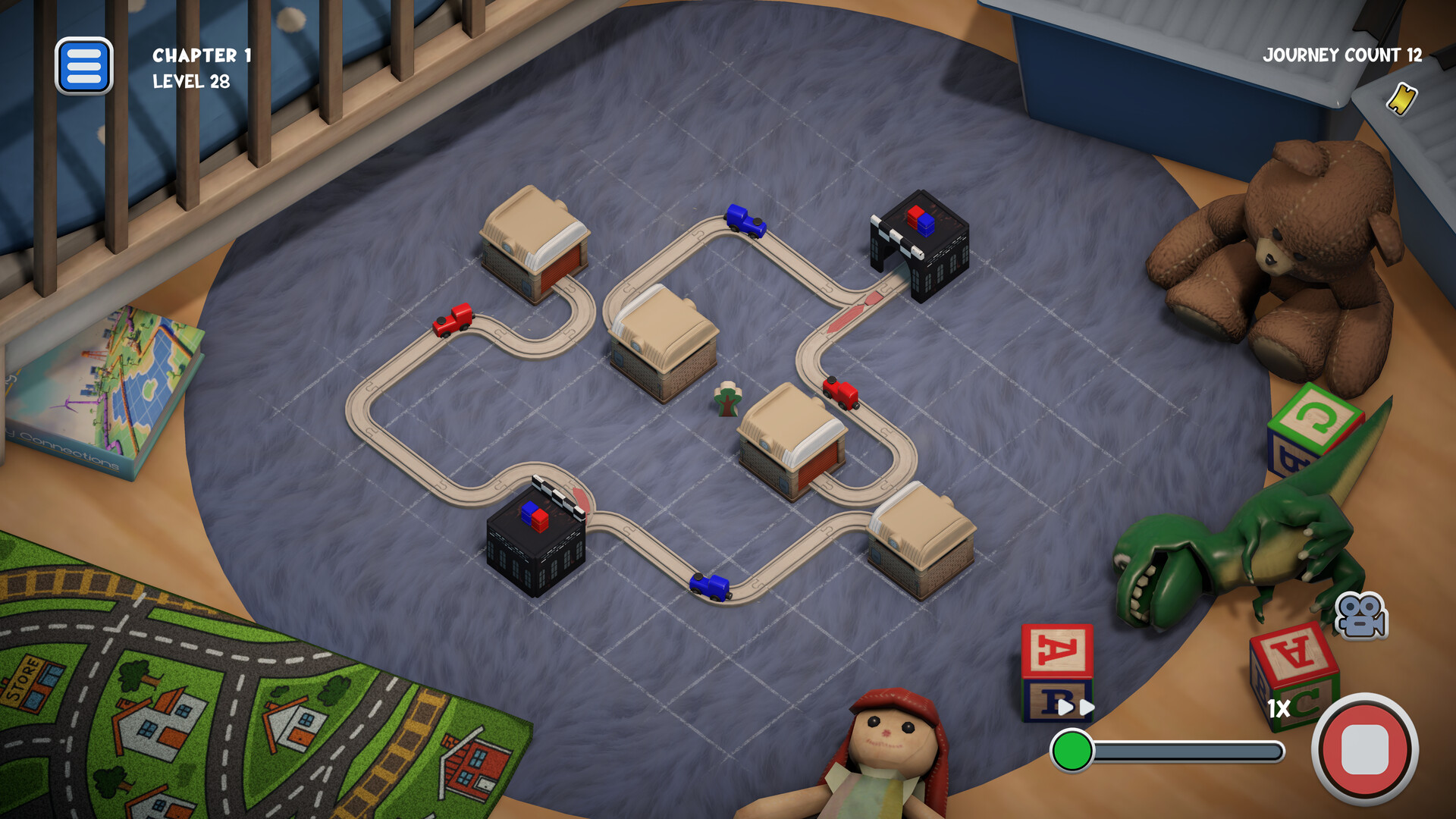 《迷你小火车 Teeny Tiny Trains》Switch美版NSZ下载-小鹏项目网