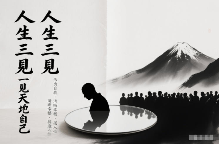 人生三见一见天地见众生见自己，活出自我拥有清晰幸福人生，搞透人性-小鹏项目网
