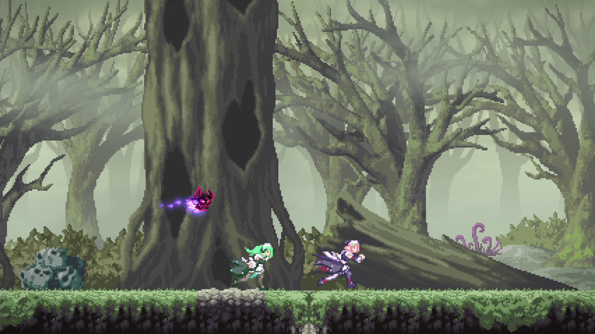 《少女魔役 Gal Guardians Servants of the Dark》Switch美版中文NSZ下载 – 含1.6.1补丁+1DLC-小鹏项目网