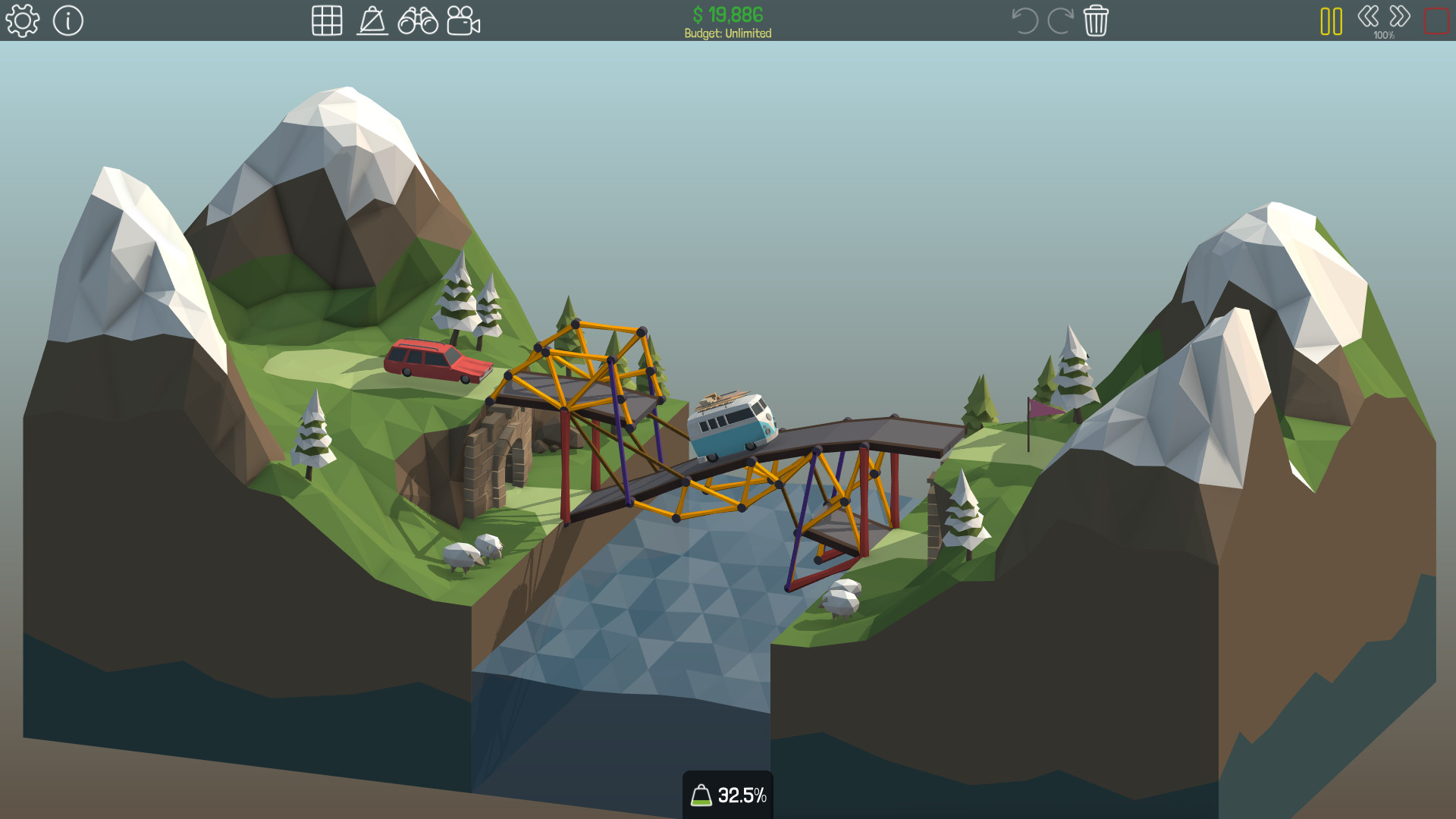 《桥梁建筑师 Poly Bridge》Switch中文版NSP下载 – 含1.1.0补丁-小鹏项目网