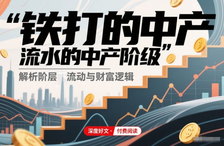 付费文章：铁打的中产，流水的中产阶级-小鹏项目网