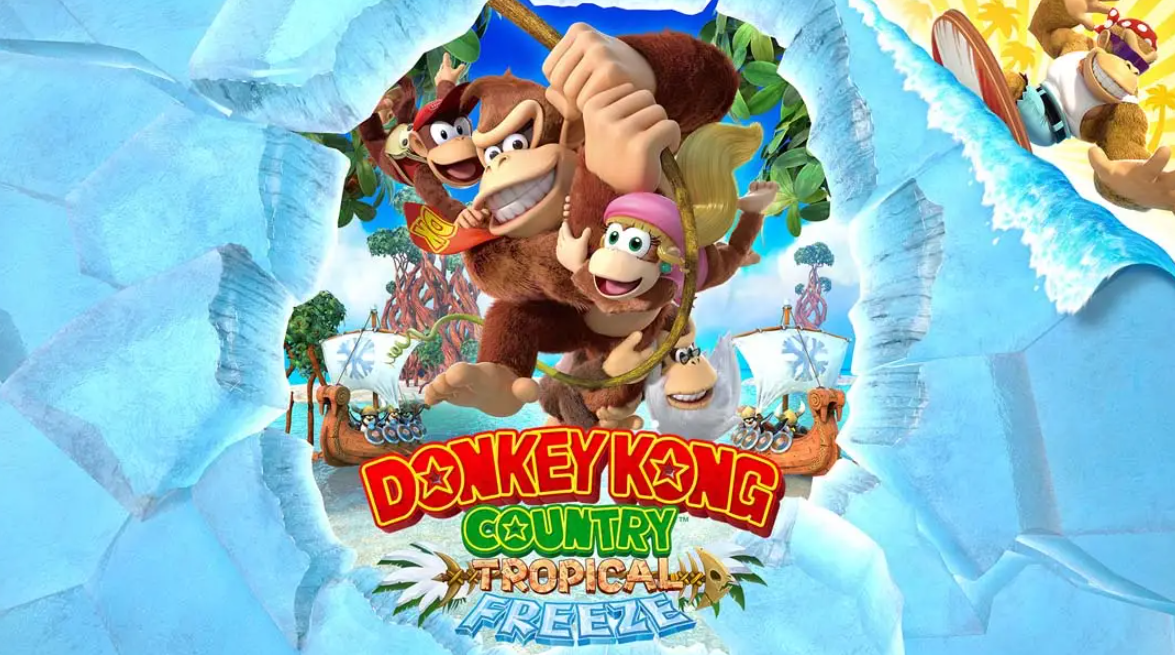 《大金刚：热带寒流 Donkey Kong Country: Tropical Freeze》Switch英文版NSP下载 – 含1.0.2补丁-小鹏项目网