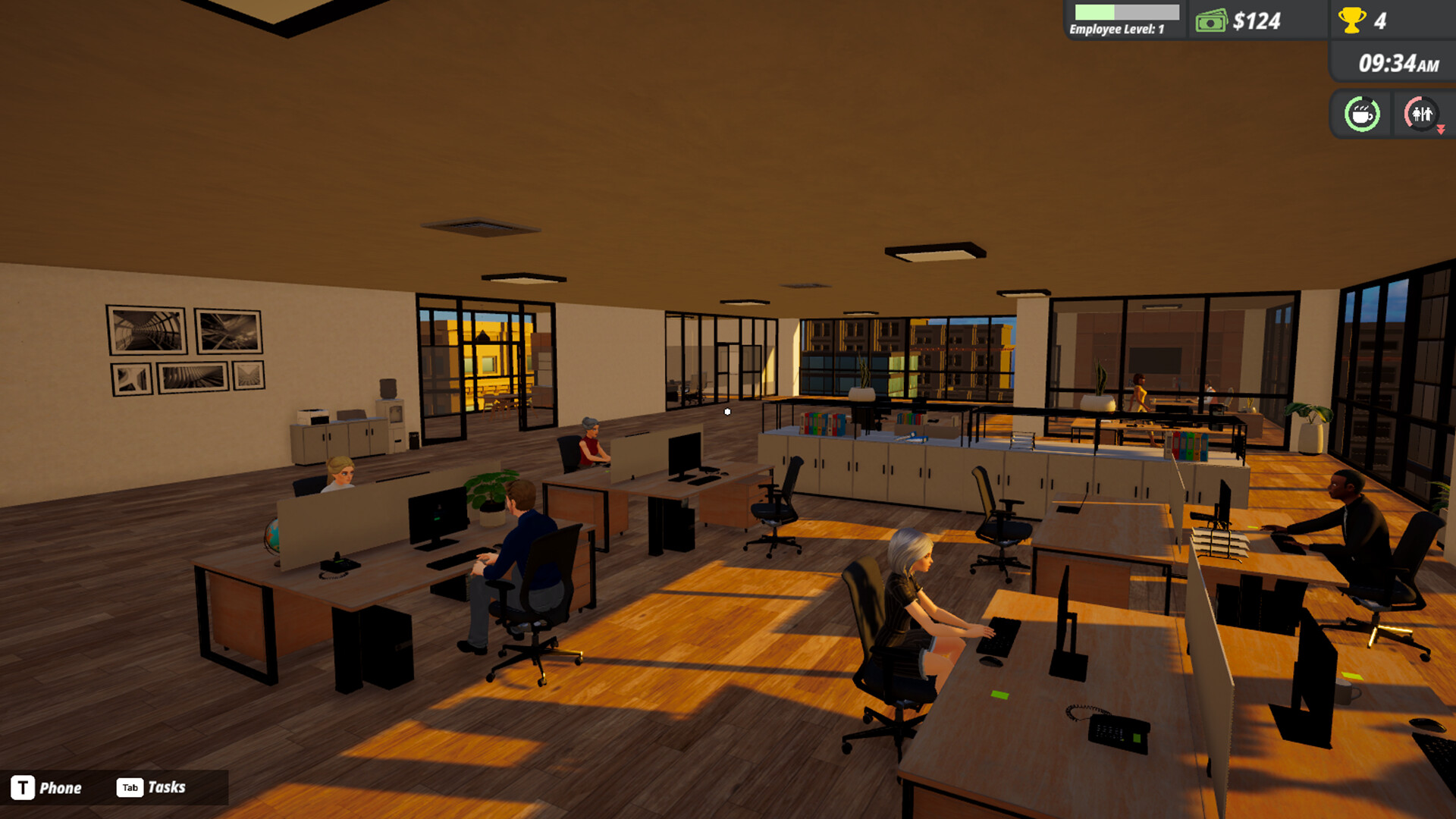 PC游戏《办公室模拟器/Office Simulator》中文+v1.0.0正式版下载-小鹏项目网