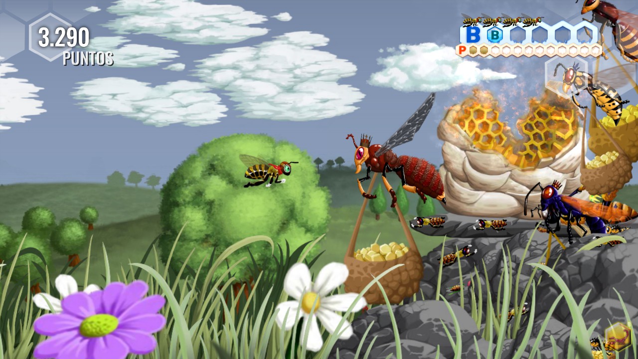 《蜜蜂：重装上阵 Beekyr Reloaded》Switch英文版NSP下载 – 含1.0.0补丁-小鹏项目网