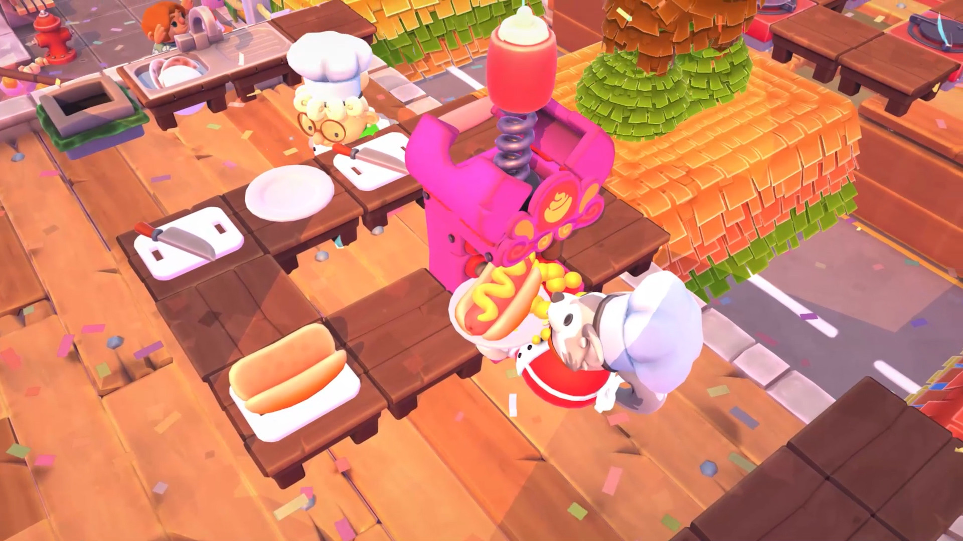 《煮糊了2 分手厨房2 Overcooked2》Switch美版中文版NSP下载 – 含1.0.19补丁+5DLC-小鹏项目网