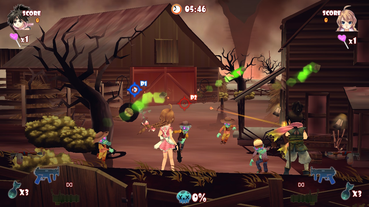《僵尸梦游仙境DX .Zombie Panic in Wonderland DX》Switch美版英文NSP下载 – 含1.0.2补丁-小鹏项目网