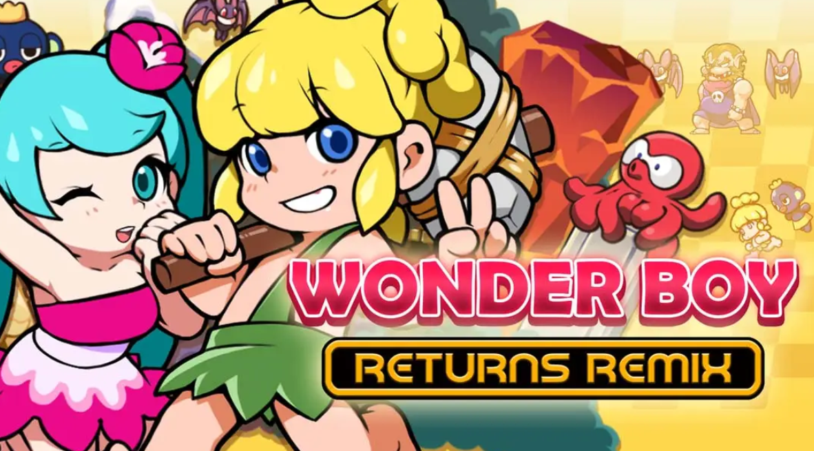 《神奇小子回归 .WonderBoy Returns Remix》Switch美版英文NSP下载 – 含1.0.4补丁-小鹏项目网