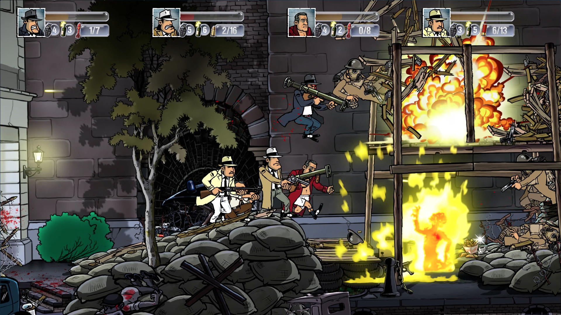 《枪血意大利黑手党 Guns, Gore & Cannoli》Switch美版中文NSP下载 – 含1.0.1补丁-小鹏项目网