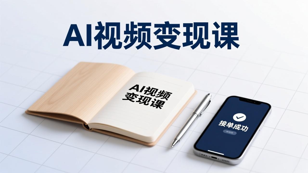 AI视频变现课，学完即可创作短片、接商单，实现副业增收，单项目报价可达千元-小鹏项目网