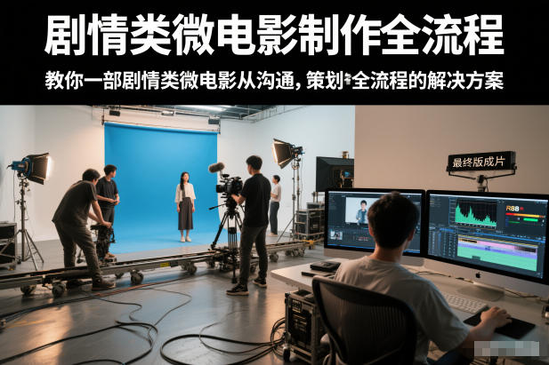剧情类微电影制作全流程，教你一部剧情类微电影从沟通，策划到拍摄制作全流程的解决方案-小鹏项目网