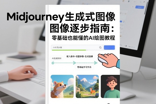 Midjourney生成式图像逐步指南：零基础也能懂的AI绘图教程-小鹏项目网