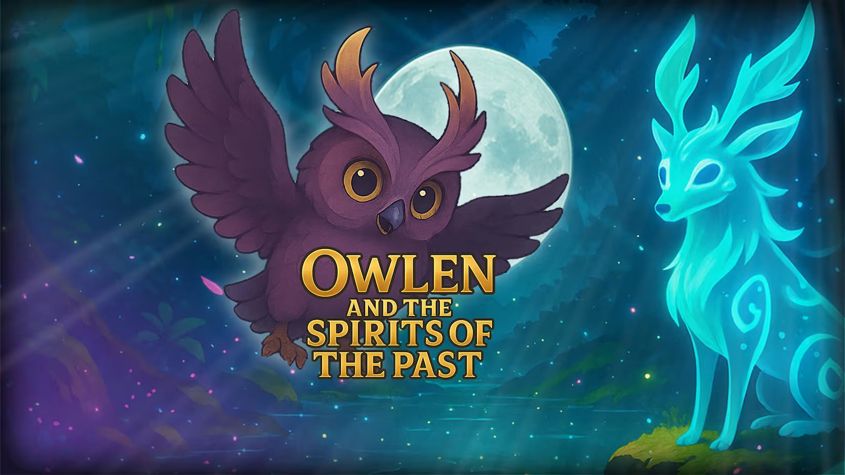 猫头鹰与过去的幽灵 .Owlen and the Spirits of the Past 英语-小鹏项目网
