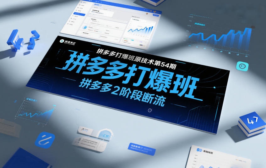 拼多多打爆班原创技术第54期，拼多多2阶段断流-小鹏项目网