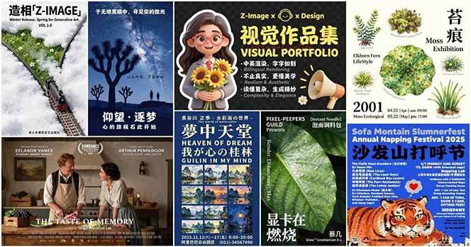 图片[3]-Z-Image – 逼真照片级文生图神器 WebUI+ComfyUI工作流 一键整合包-小鹏项目网