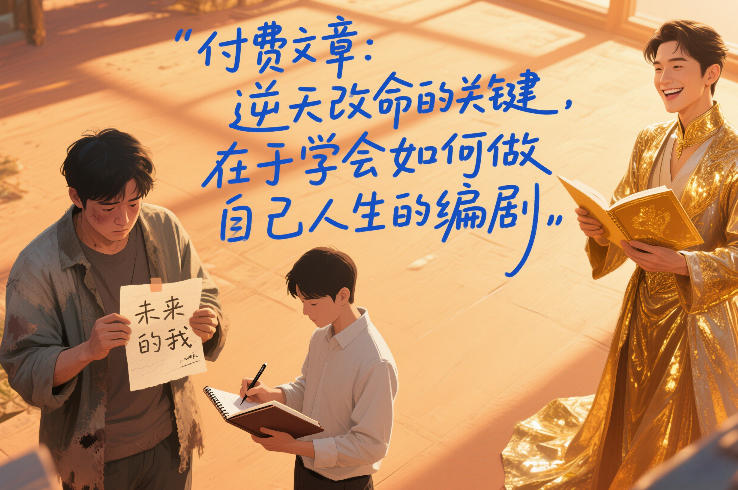 付费文章：逆天改命的关键，在于学会如何做自己人生的编剧-小鹏项目网