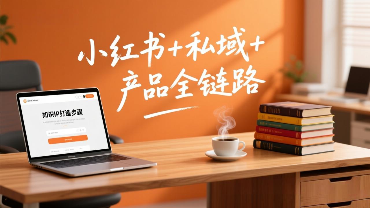 个人IP系统变现课2026，小红书+私域+产品全链路，手把手教你打造年入百万的知识IP-小鹏项目网
